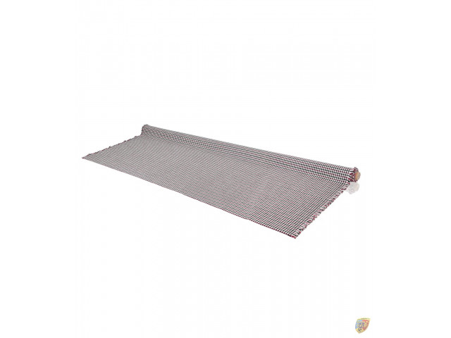 Porsche Pepita tissu rouge