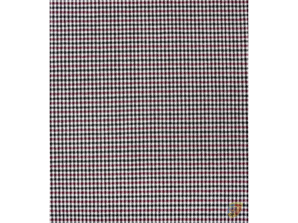 Porsche Pepita fabric red – Albert Motorsport