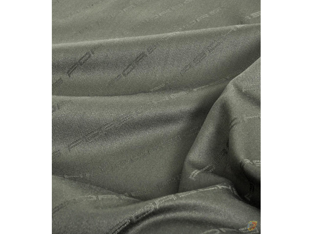 Tissu à inscription Porsche en vert olive 2