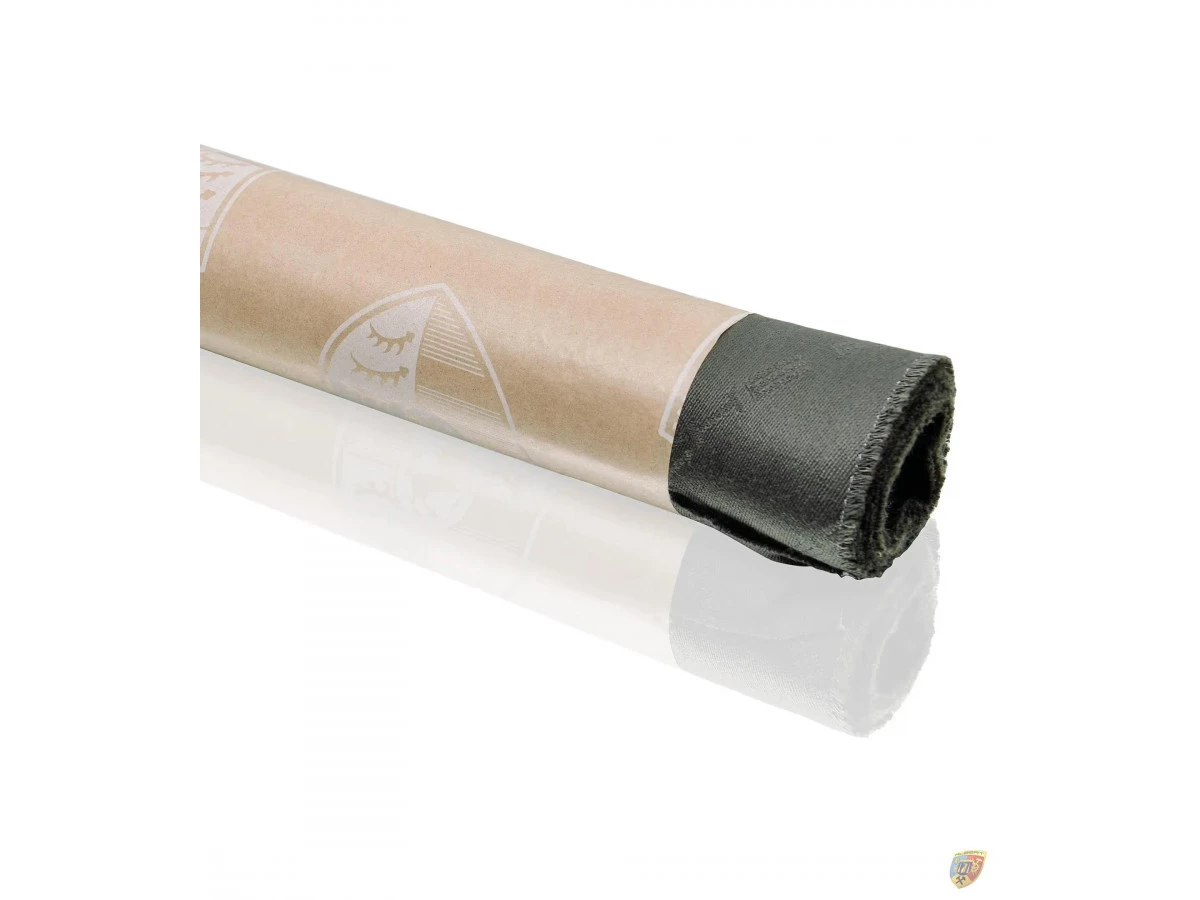 Porsche Schriftzug Stoff olivgrün – Albert Motorsport