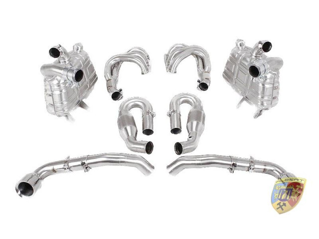 997.1 - 997.2 Scarico sportivo Carrera Power in stile GT3 per Porsche 911 2