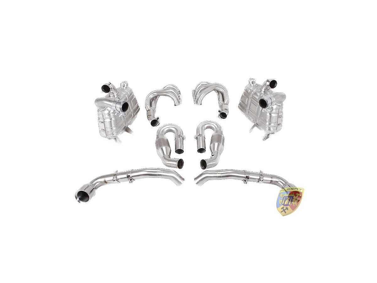 997.1 - 997.2 Carrera Power sports exhaust in GT3 look for Porsche 911