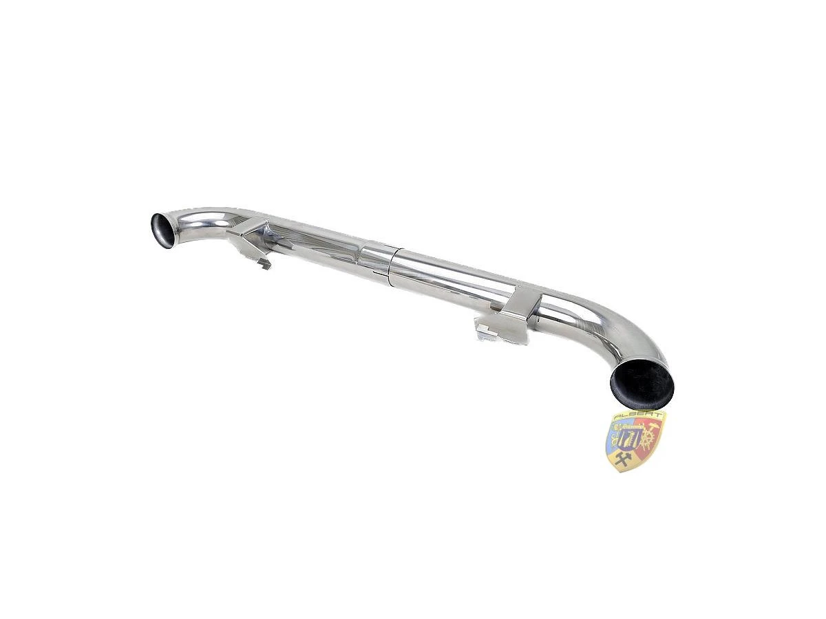 964 Carrera - Cup cup pipe exhaust pipe stainless steel with 2 retaining straps for Porsche 911 – Albert Motorsport