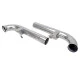964 Carrera - Cup cup pipe exhaust pipe stainless steel with 2 retaining straps for Porsche 911 – Albert Motorsport