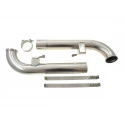 964 Carrera - Cup cup pipe exhaust pipe stainless steel with 2 retaining straps for Porsche 911 – Albert Motorsport