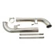 964 Carrera - Cup cup pipe exhaust pipe stainless steel with 2 retaining straps for Porsche 911 – Albert Motorsport