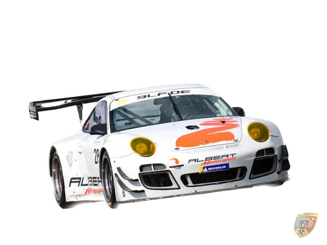 Porsche 997 GT3 R - Sabine Schmitz - Patrick Huismann - Frikadelli - di Albert Motorsport