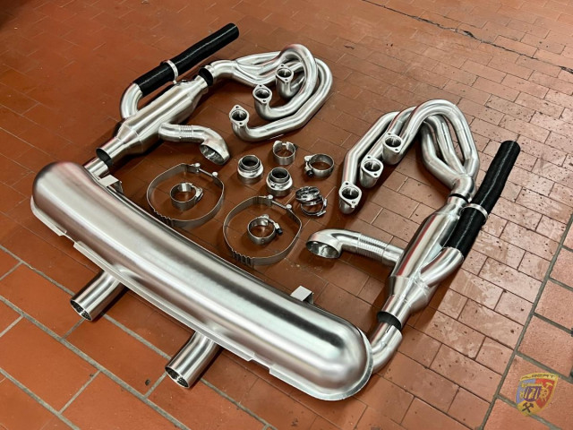 911 - 964 Carrera 3.6 - 3.8 Power Anlage Edelstahl mit Heizung für Porsche 2