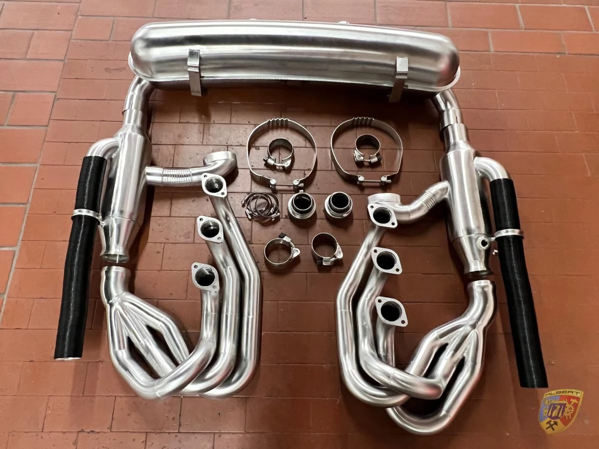 911 - 964 Carrera 3.6 - 3.8 Power System en acero inoxidable con calefacción para Porsche | Albert Motorsport