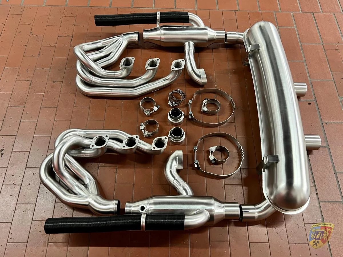 911 - 964 Carrera 3.6 - 3.8 Power System en acero inoxidable con calefacción para Porsche | Albert Motorsport