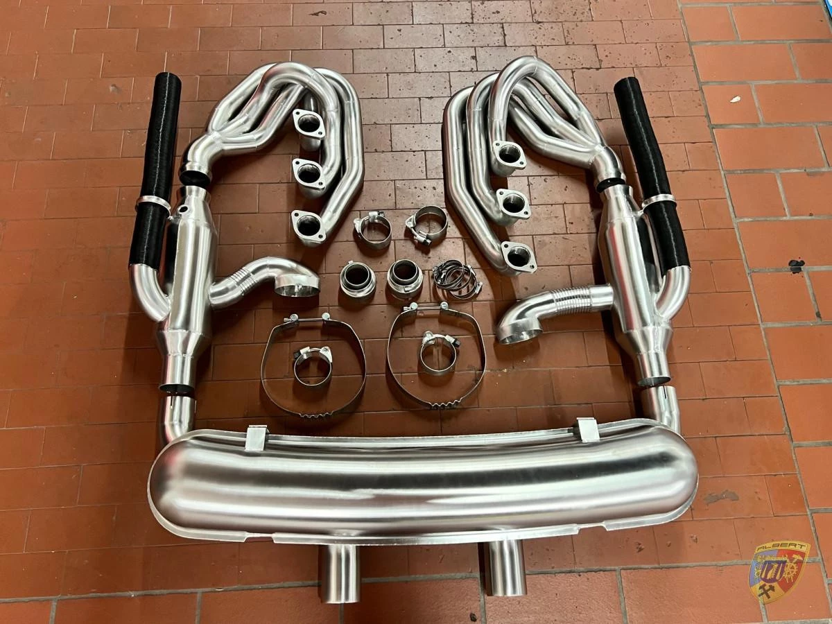 911 - 964 Carrera 3.6 - 3.8 Power Anlage Edelstahl mit Heizung für Porsche – Albert Motorsport