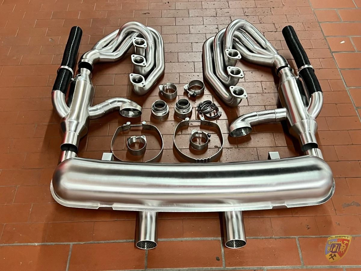 911 - 964 Carrera 3.6 - 3.8 Power System en acero inoxidable con calefacción para Porsche | Albert Motorsport