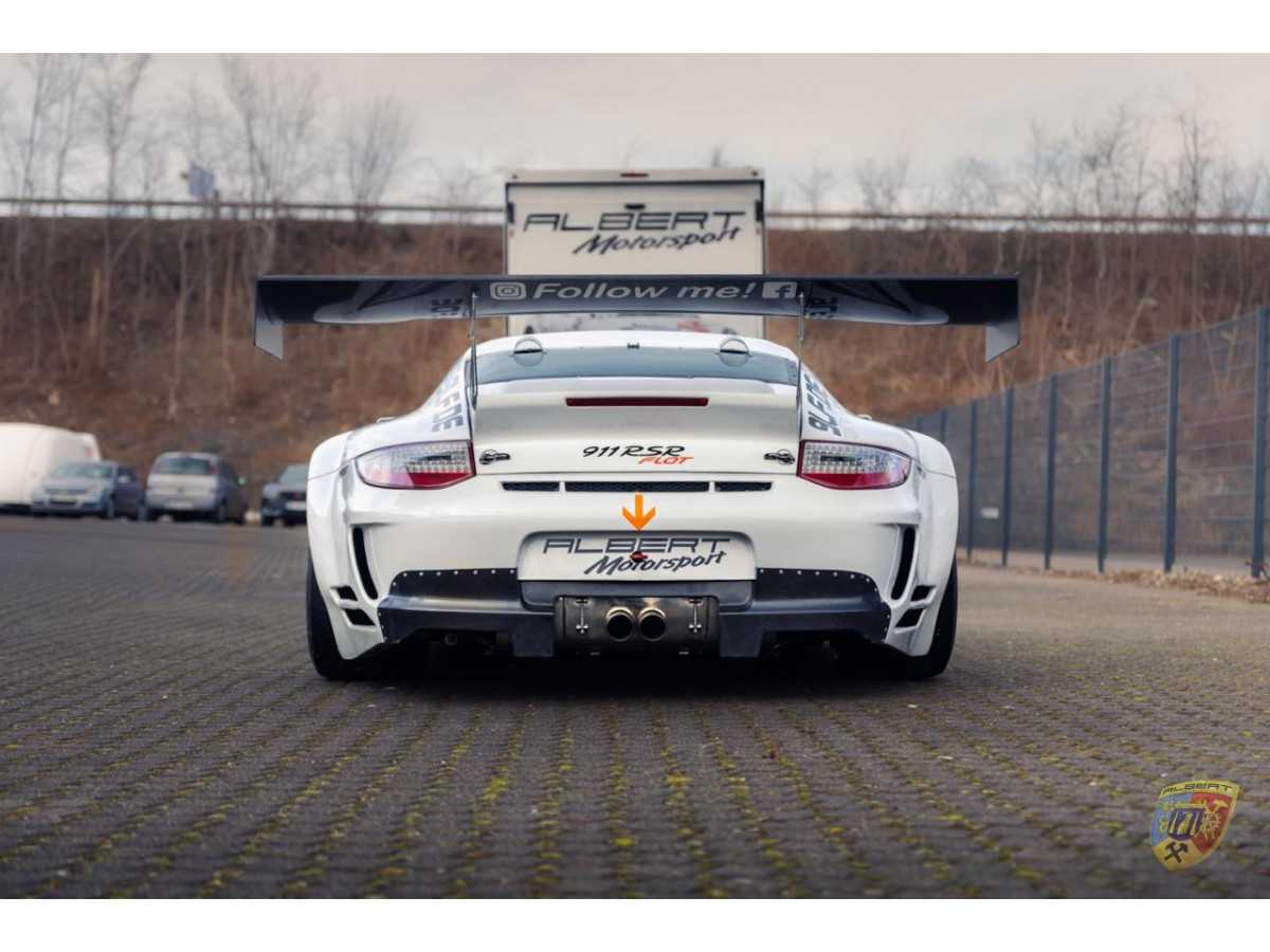 997 RSR Flat Karosserie mit Cup Technik ohne Motor und Getriebe