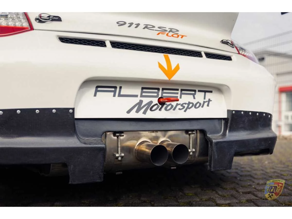 997 RSR Carrozzeria piatta con tecnologia Cup, senza motore e cambio | Albert Motorsport