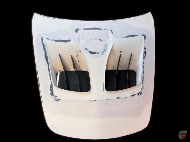 997 Capó delantero en carbono con aspecto 991 GT3 R para Porsche 911 | Albert Motorsport