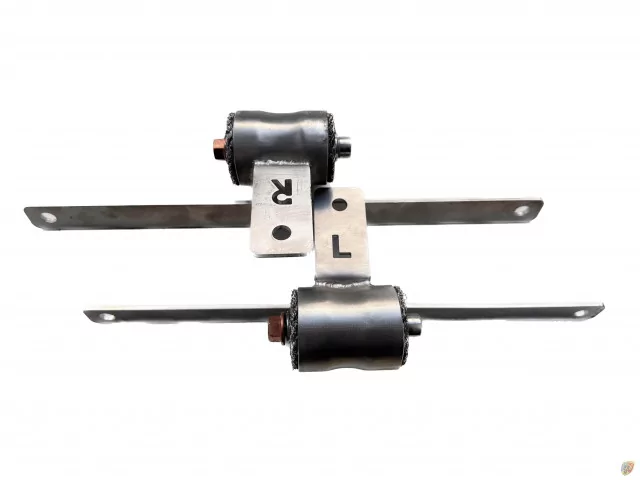 991.1 GT3 Cup Exhaust Bracket, Additional Silencer, Stainless Steel, Porsche 911 – Albert Motorsport