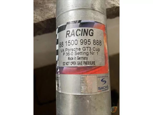 Amortiguadores de suspensión Sachs Cup 996 - 997 GT3 con muelles para Porsche 911 | Albert Motorsport