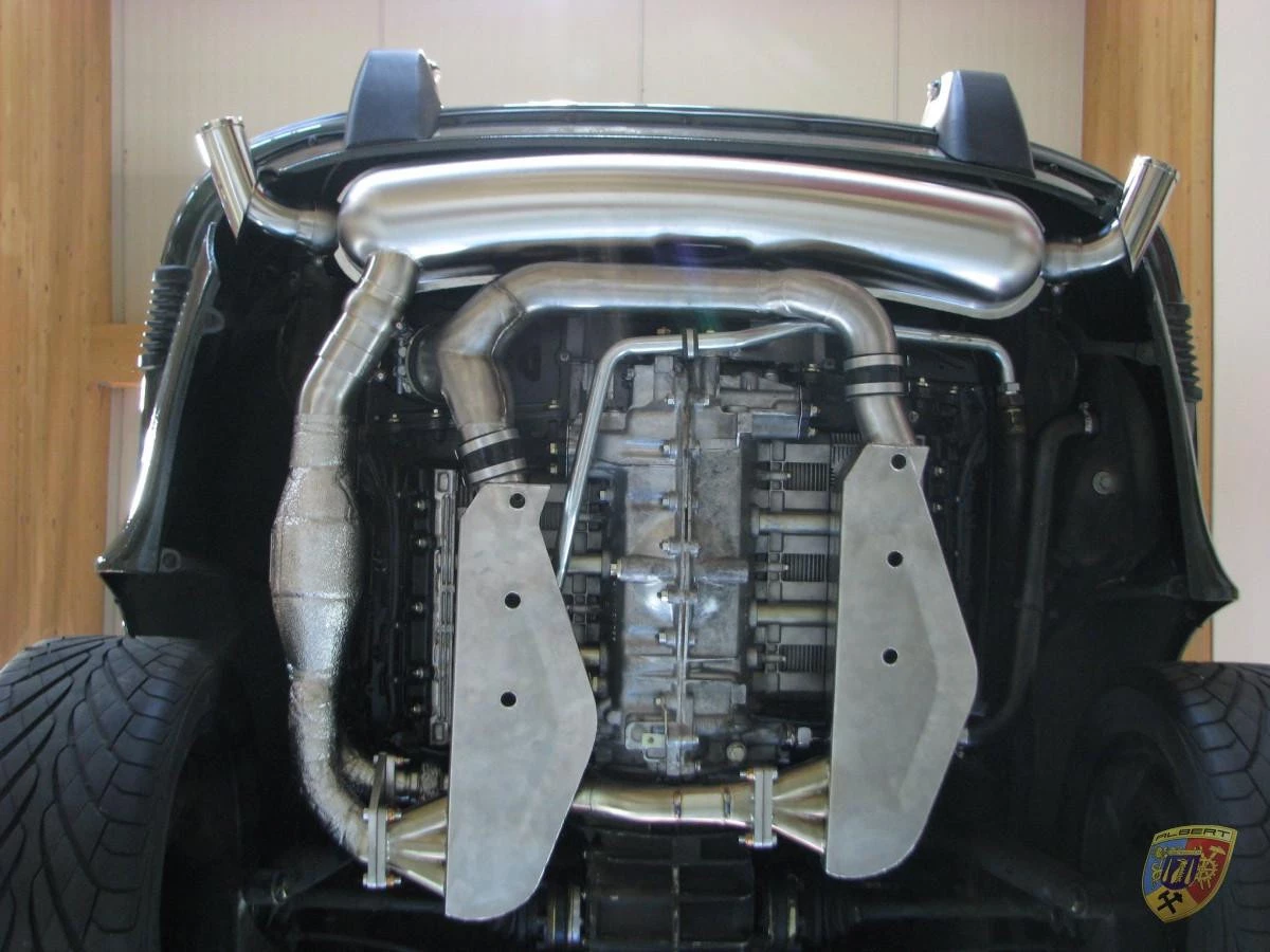 911 - 3.2L. Sports exhaust system 2 side tailpipes for Porsche G models – Albert Motorsport