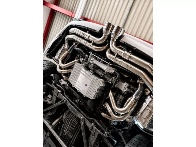 997.1 - 997.2 Scarico sportivo Carrera Power in stile GT3 per Porsche 911 | Albert Motorsport