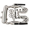 911 - 964 Carrera 3.6 - 3.8 Power System en acero inoxidable con calefacción para Porsche | Albert Motorsport