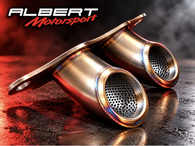 997 - 991 - 992 GT3 Cup Tubos de escape Sound Killer con silenciador para Porsche 911