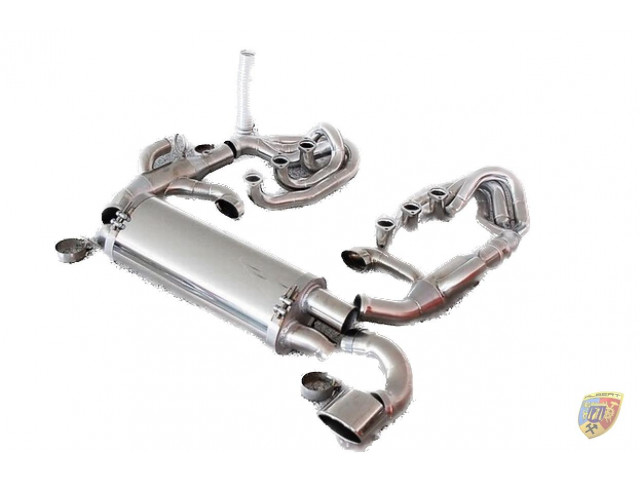 964 Carrera Power Sportauspuff Auspuff Edelstahl 1 Endrohr Porsche 911