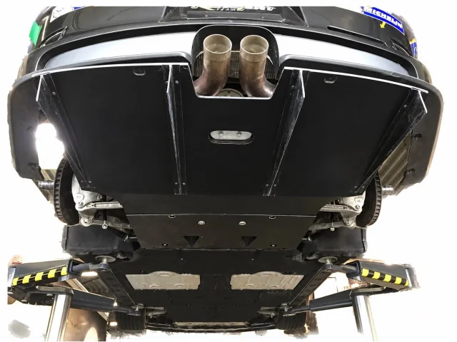991 GT3 Cup Diffusore posteriore e cambio con supporto e alette in carbonio Porsche 911