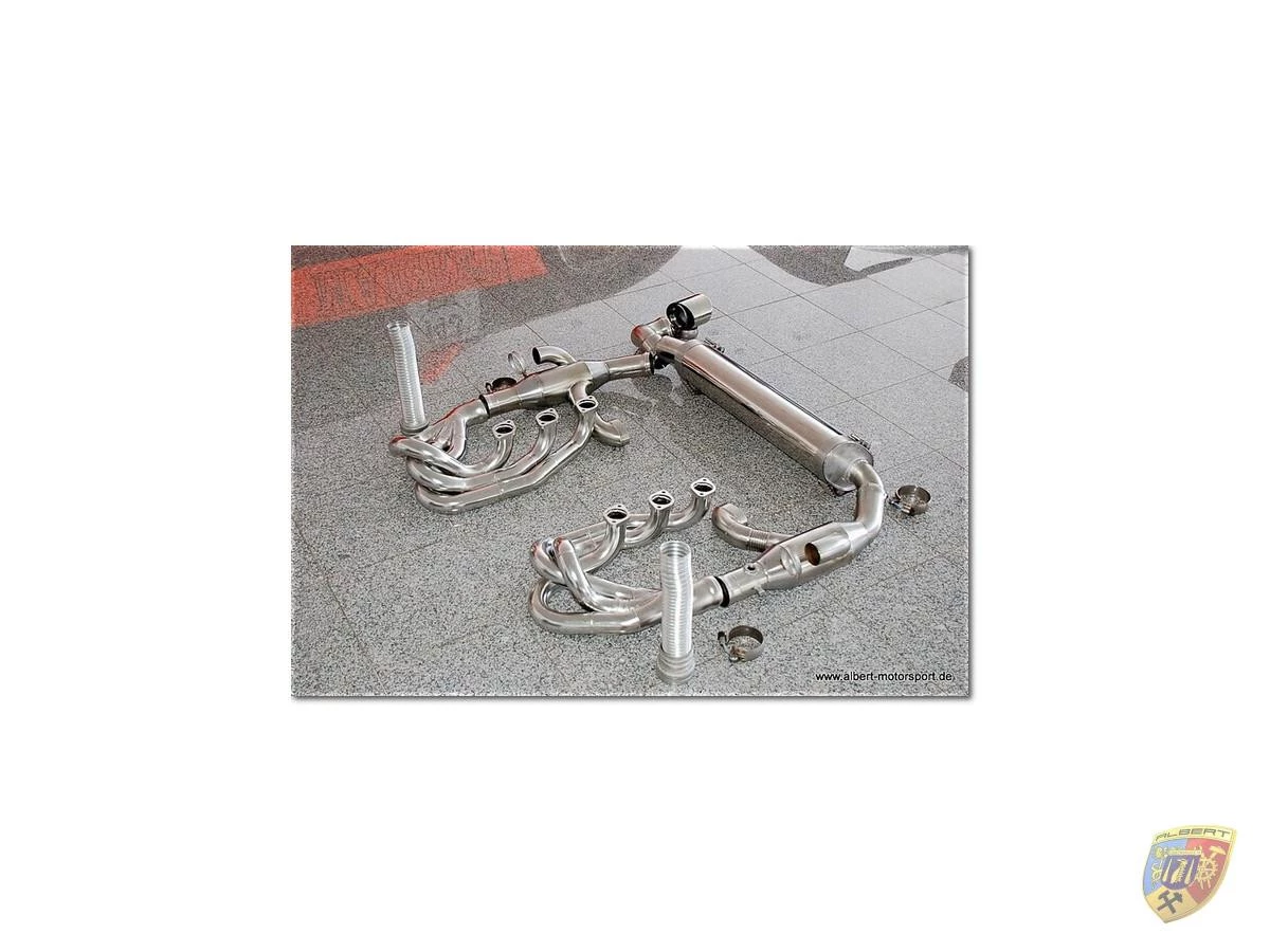964 Carrera Power Sportauspuff Auspuff Edelstahl 1 Endrohr Porsche 911 – Albert Motorsport