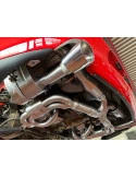 993 Carrera - RS échappement sport chauffage catalyseur sport acier inoxydable poli 2 sorties d'échappement pour Porsche 911 | A
