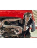993 Carrera - RS scarico sportivo sportivo cat riscaldamento acciaio inox lucidato 2 terminali per Porsche 911 | Albert Motorspo