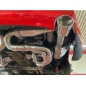 993 Carrera - RS scarico sportivo sportivo cat riscaldamento acciaio inox lucidato 2 terminali per Porsche 911 | Albert Motorspo