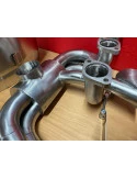 993 Carrera - RS sports exhaust Sportkat heater polished stainless steel 2 tailpipes for Porsche 911 – Albert Motorsport