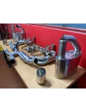 993 Carrera - RS sports exhaust Sportkat heater polished stainless steel 2 tailpipes for Porsche 911 – Albert Motorsport