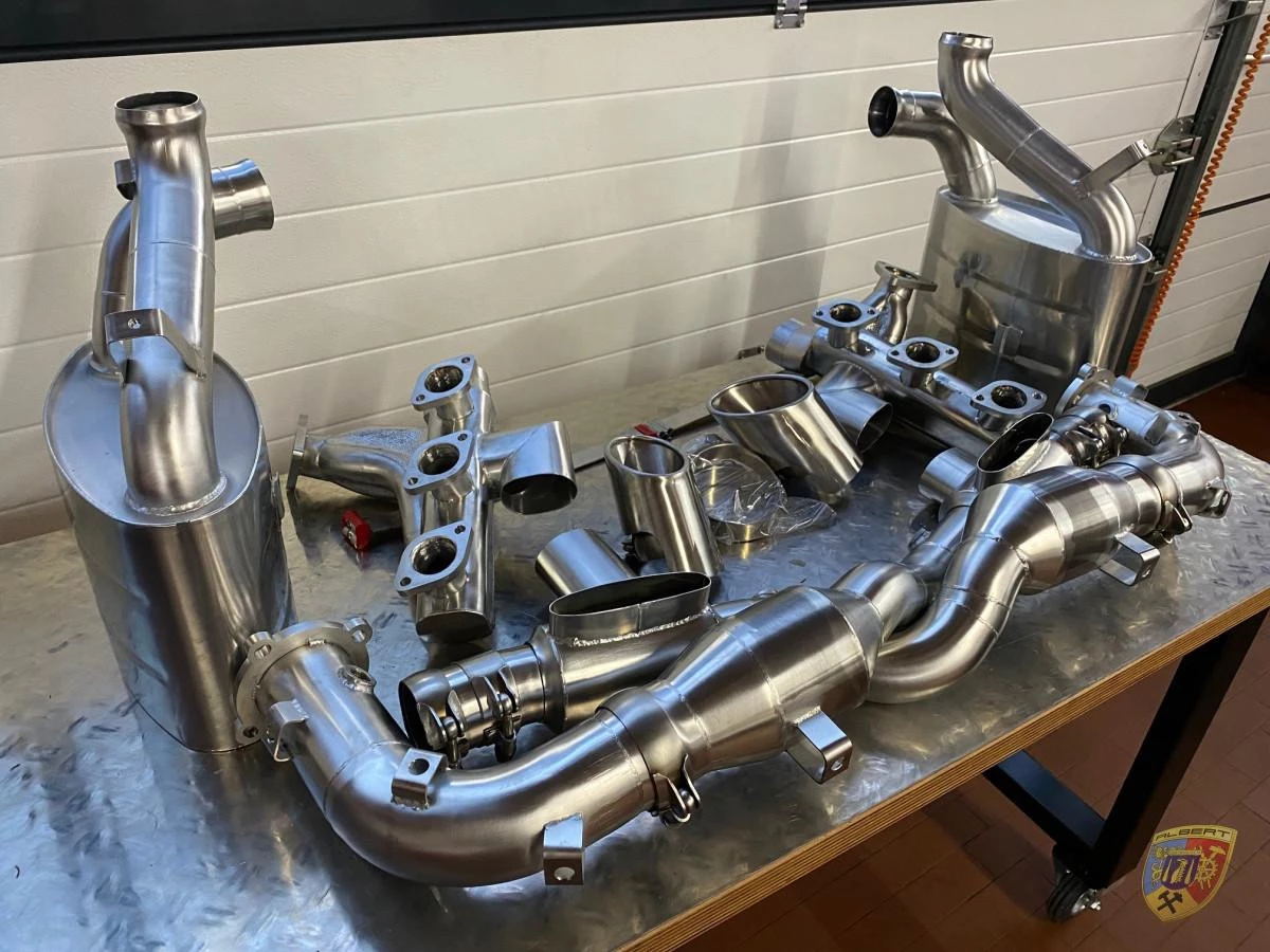 993 TT - Échappement GT2 Biturbo pour Porsche 911 | Albert Motorsport