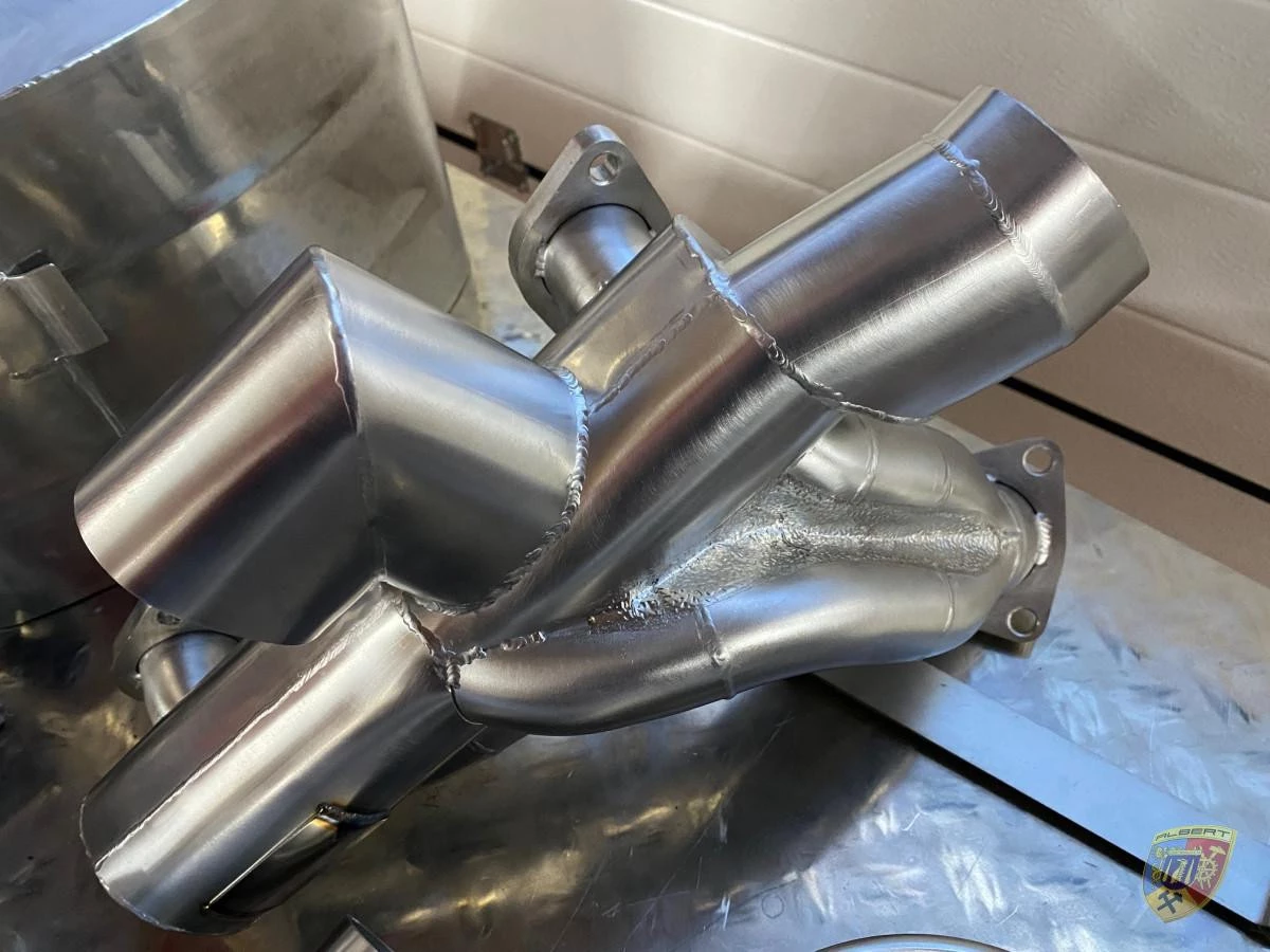 993 TT - GT2 Biturbo Power Exhaust per Porsche 911 | Albert Motorsport