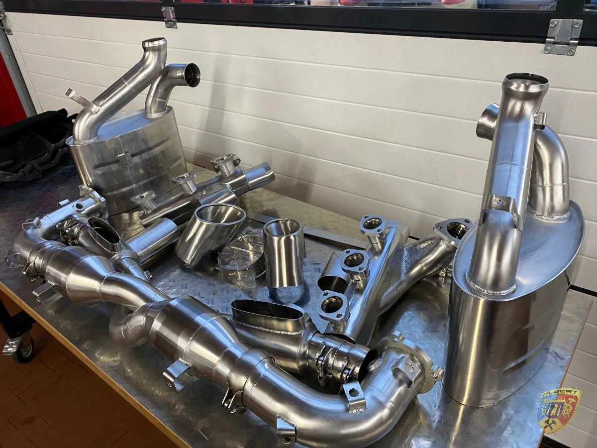 993 TT - GT2 Biturbo Power Exhaust per Porsche 911 | Albert Motorsport