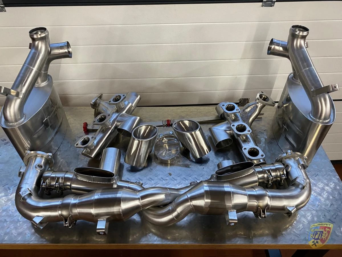 993 TT - GT2 Biturbo Power Auspuff für Porsche 911 – Albert Motorsport