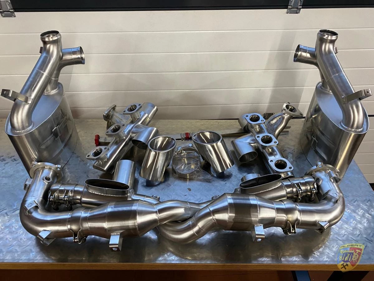 993 TT - GT2 Biturbo Power Exhaust per Porsche 911 | Albert Motorsport