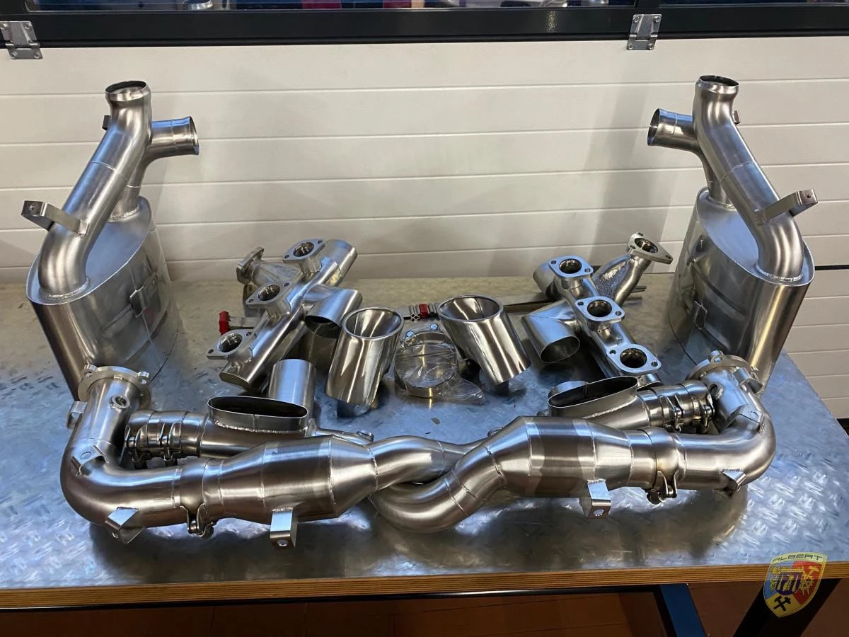 993 TT - Échappement GT2 Biturbo pour Porsche 911 | Albert Motorsport