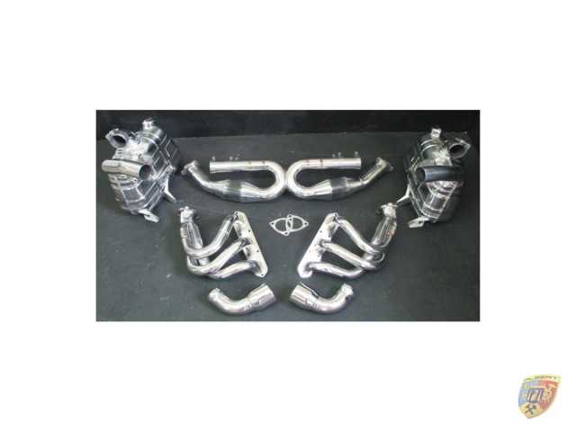 Escape de aleta 996 Carrera 3.6 de acero inoxidable Sportsound Porsche 911 2