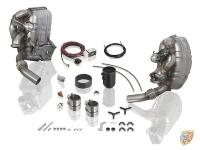 Sistema di scarico 996 Carrera versione sportiva OEM in set per Porsche 911