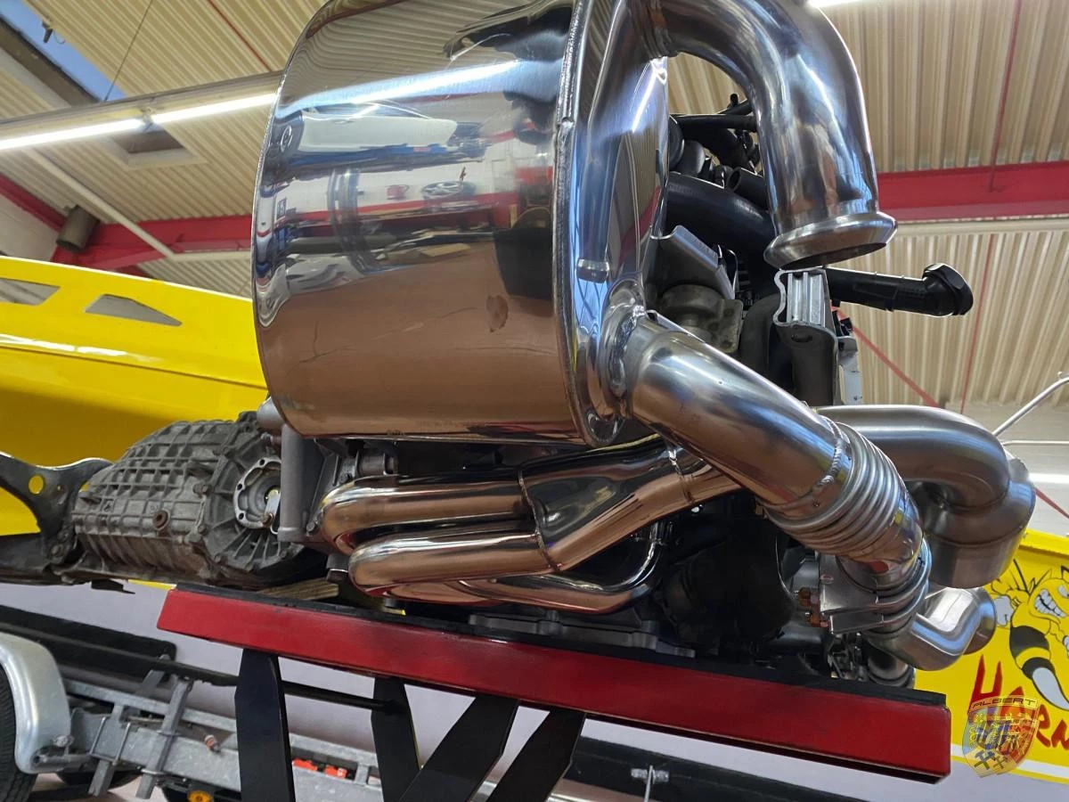 Escape deportivo Carrera 996 de acero inoxidable completo Porsche 911 | Albert Motorsport