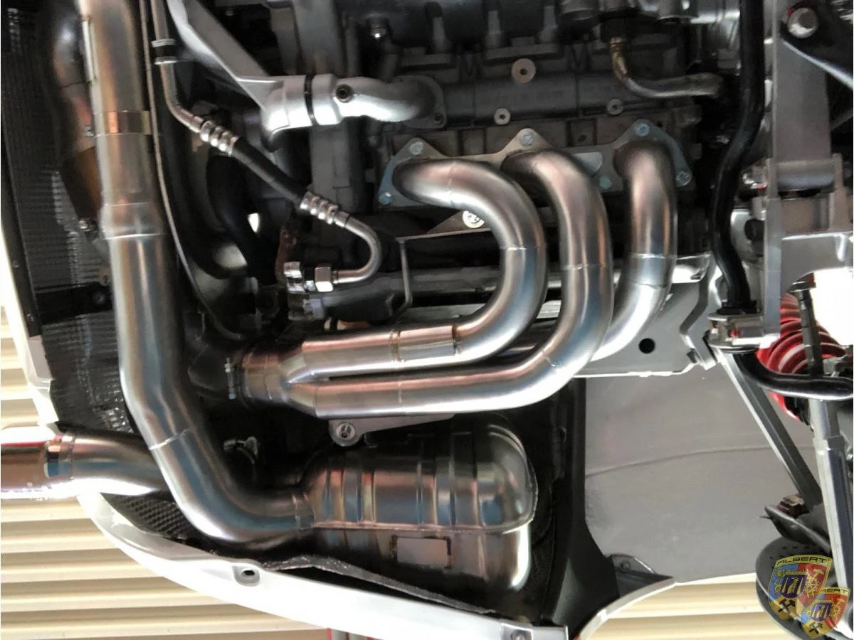 996 GT3 - RS - Cup sports exhaust performance kit made of stainless steel for Porsche 911 – Albert Motorsport