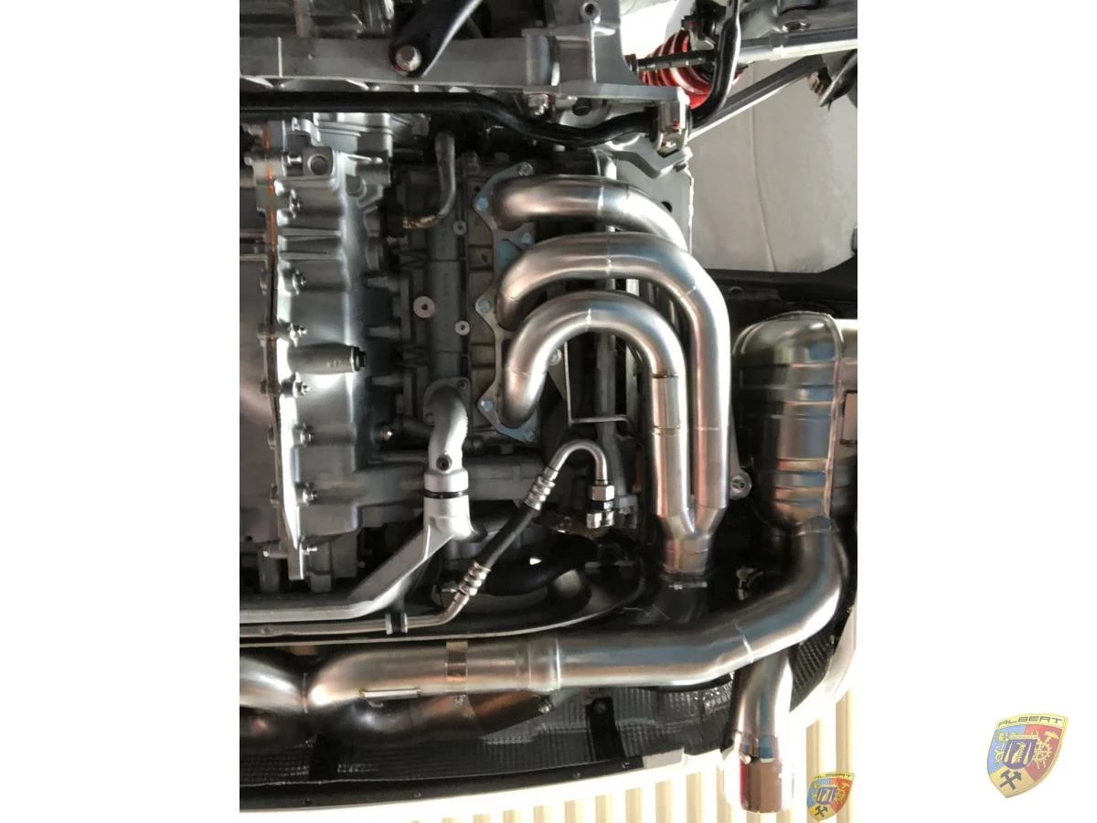 Kit de escape deportivo de alto rendimiento 996 GT3 - RS - Cup fabricado en acero inoxidable para Porsche 911 | Albert Motorspor