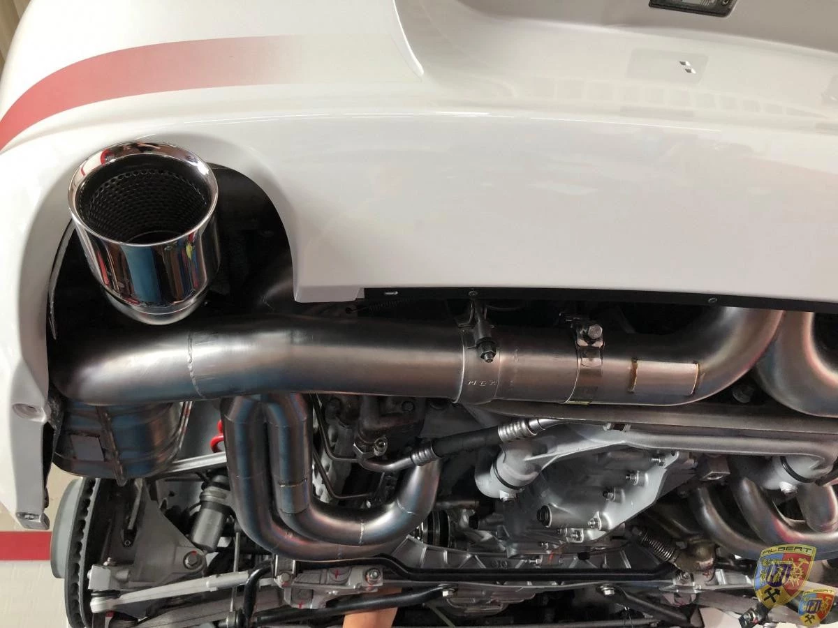Kit d'échappement sport 996 GT3 - RS - Cup en acier inoxydable pour Porsche 911 | Albert Motorsport