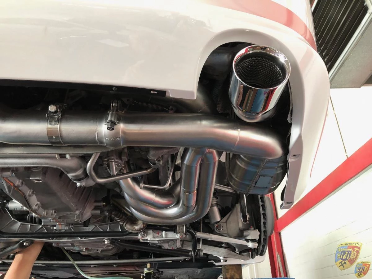 Kit d'échappement sport 996 GT3 - RS - Cup en acier inoxydable pour Porsche 911 | Albert Motorsport