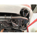 Kit d'échappement sport 996 GT3 - RS - Cup en acier inoxydable pour Porsche 911
