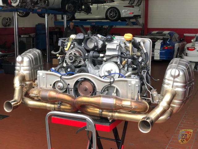 Kit de escape deportivo de alto rendimiento 996 GT3 - RS - Cup fabricado en acero inoxidable para Porsche 911 2