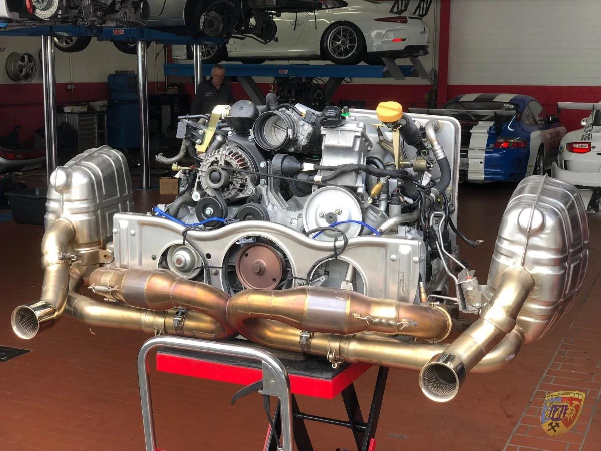 Kit d'échappement sport 996 GT3 - RS - Cup en acier inoxydable pour Porsche 911 | Albert Motorsport