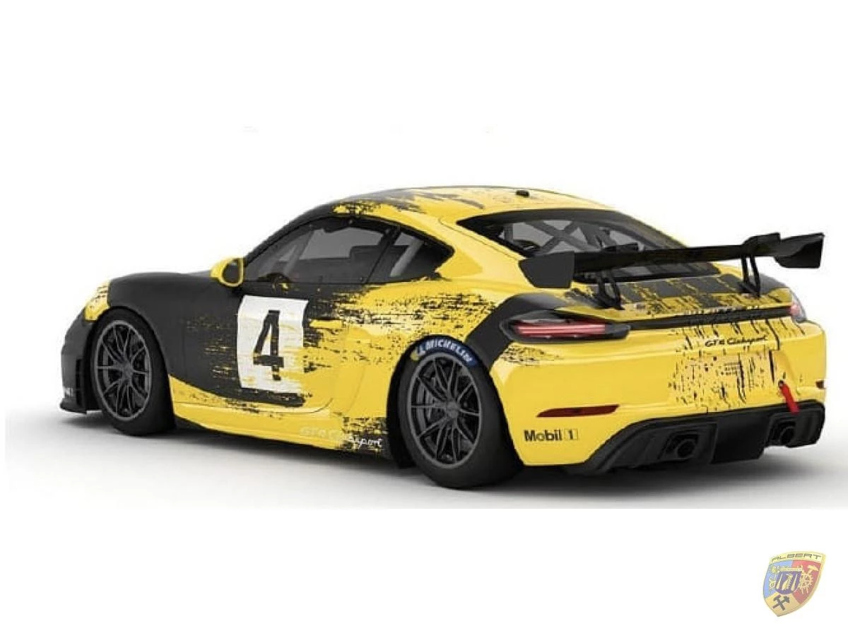 718 - 982 GT4 Clubsport Rennsport Auspuff Porsche Cayman – Albert Motorsport